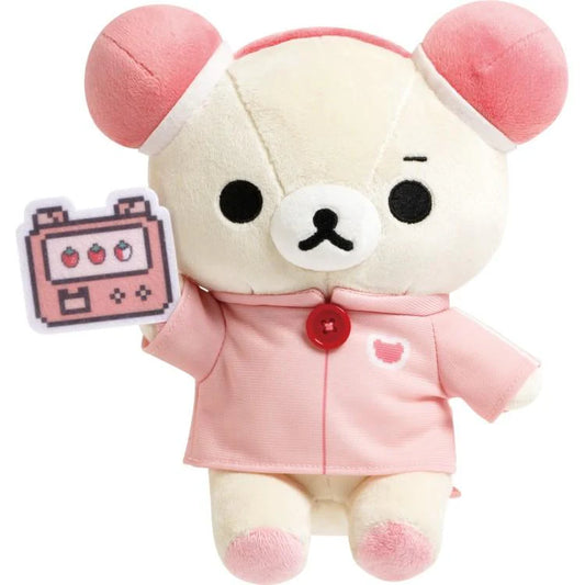 MV20401 Rilakkuma Gaming Rilakkuma Korilakkuma Collectible Plush Toy