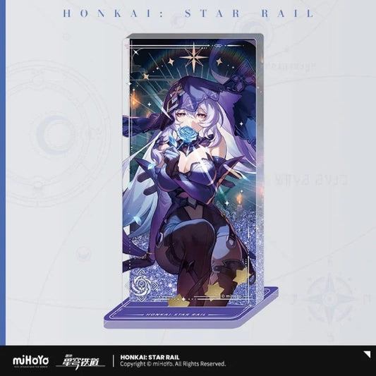 Honkai: Star Rail Light Cone Acryl Ornament with Glitter: Black Swan Reforged