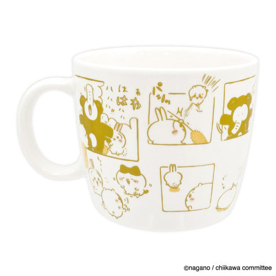 Chiikawa JP Comic Mug (~Uyahaa!!~ Rabbit)