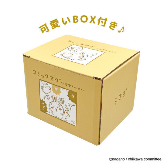 Chiikawa JP Comic Mug (~Uyahaa!!~ Rabbit)