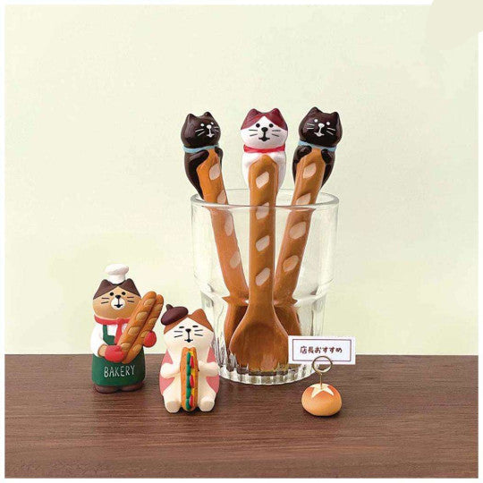 DECOLE JP bucket spoon hachiware cat