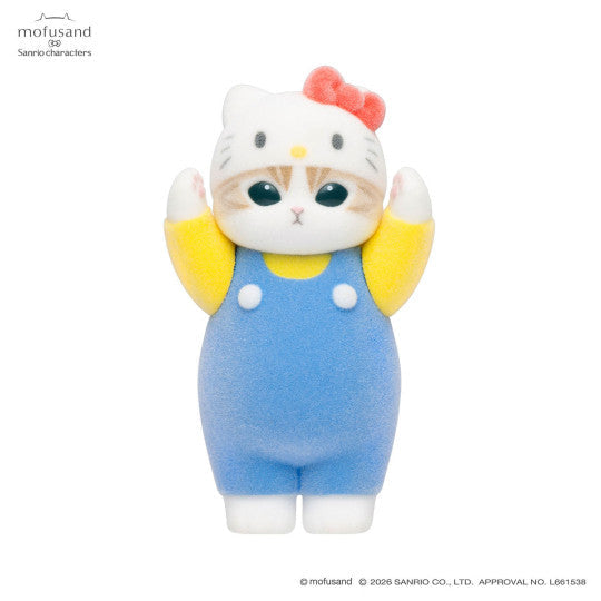 Mofusand x Sanrio Characters Fluffy Flock Figure Collection Vol. 1 (8 types in total)