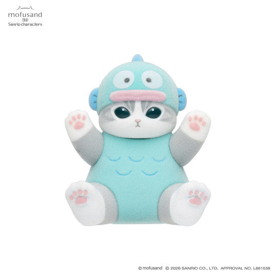 Mofusand x Sanrio Characters Fluffy Flock Figure Collection Vol. 1 (8 types in total)
