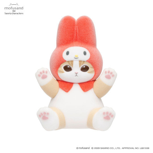 Mofusand x Sanrio Characters Fluffy Flock Figure Collection Vol. 2 (8 types in total)