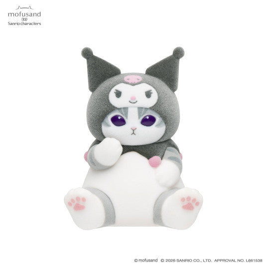 Mofusand x Sanrio Characters Fluffy Flock Figure Collection Vol. 2 (8 types in total)