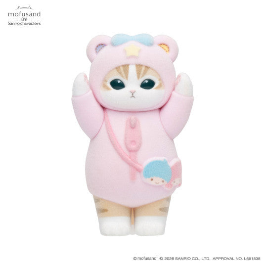 Mofusand x Sanrio Characters Fluffy Flock Figure Collection Vol. 3 (8 types in total)