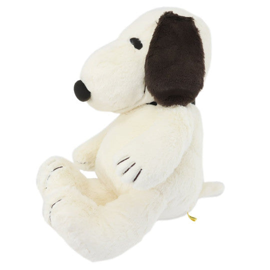 PEANUTS HUGHUG Snoopy Plush Toy L Mocha