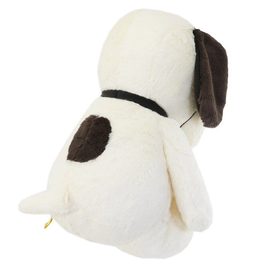 PEANUTS HUGHUG Snoopy Plush Toy L Mocha
