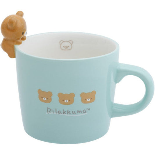 Rilakkuma JP Mug with Mascot - Chairoikoguma