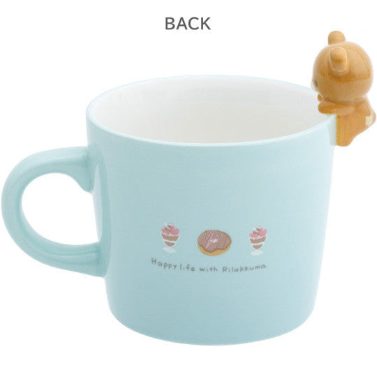Rilakkuma JP Mug with Mascot - Chairoikoguma