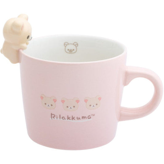 Rilakkuma JP Mug with Mascot (Korilakkuma)