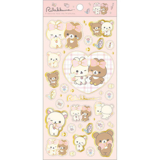 Rilakkuma JP Makeup Stickers