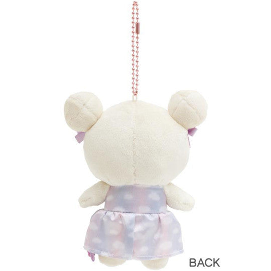 Rilakkuma JP Hanging Plush - Korilakkuma : Sky Curly Cotton Candy