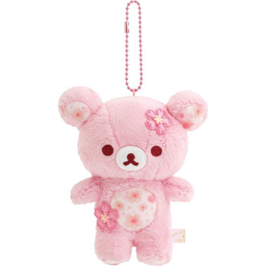 San-X Hanging Plush - Rilakkuma : Sakura Cherry Blossom