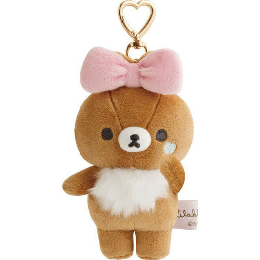 Rilakkuma JP Makeup Rilakkuma Hanging Plush Toy, Chairoikoguma