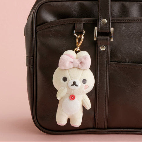 Rilakkuma JP Makeup Rilakkuma Hanging Plush Toy, Chairoikoguma