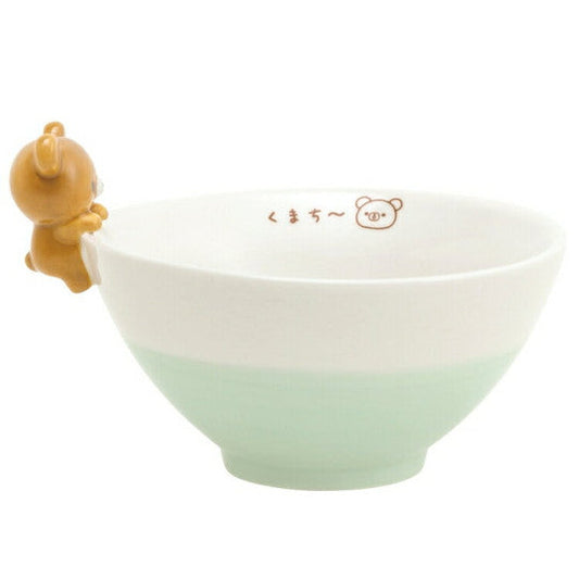 Rilakkuma JP Mascot Attached Bowl Chairoikoguma