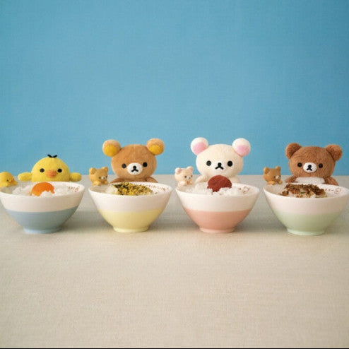 Rilakkuma JP Mascot Attached Bowl Rilakkuma