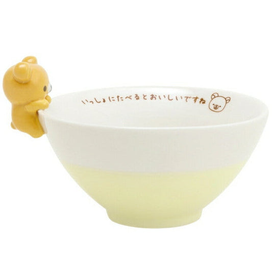 Rilakkuma JP Mascot Attached Bowl Rilakkuma