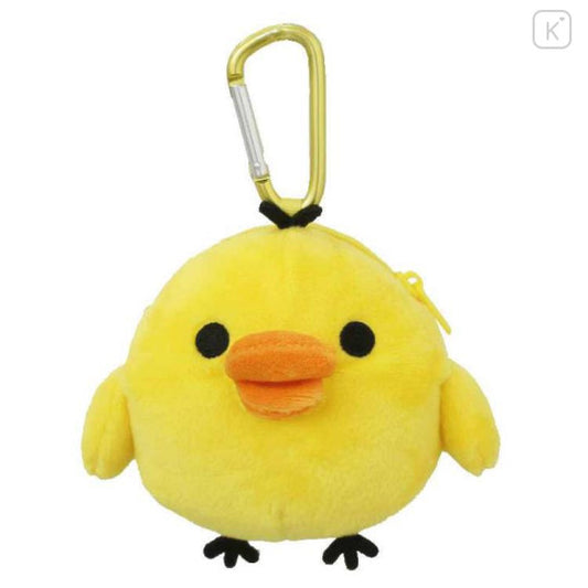 San-X Mini Plush Pouch with Carabiner - Kiiroitori