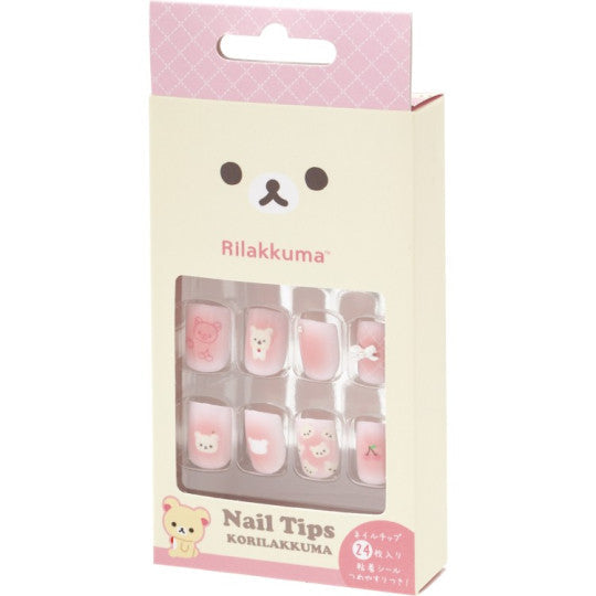 Rilakkuma JP Makeup Rilakkuma Nail Tips Korilakkuma