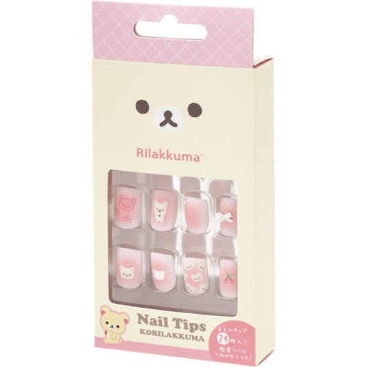 Rilakkuma JP Makeup Rilakkuma Nail Tips Korilakkuma