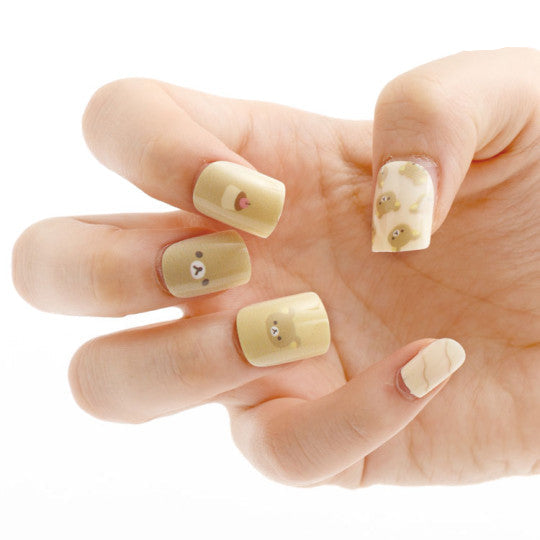 Rilakkuma JP Makeup Rilakkuma Nail Tips Rilakkuma