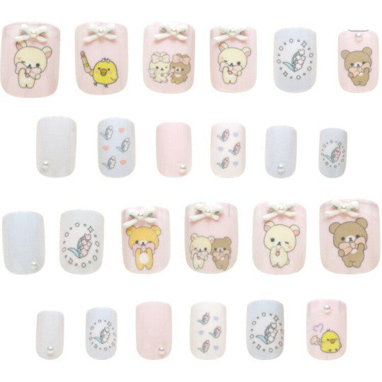 Rilakkuma JP Makeup Nail Tips FE45202