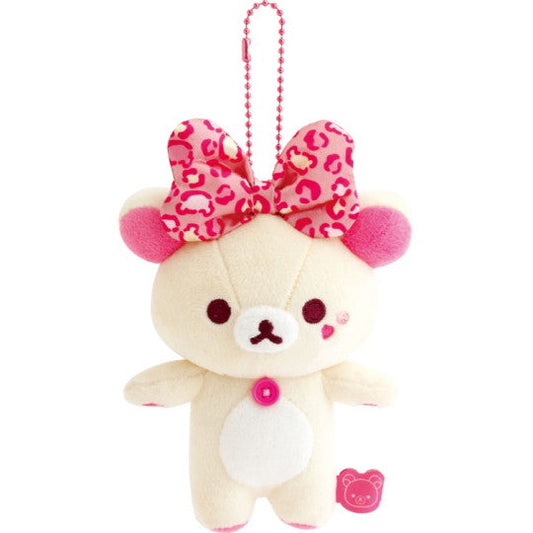 Rilakkuma JP Original Hanging Plush Toy - Korilakkuma : Lots of Korilakkuma Leopard