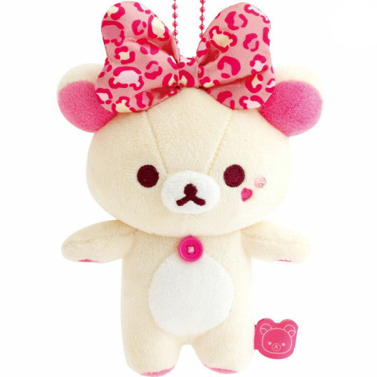 Rilakkuma JP Original Hanging Plush Toy - Korilakkuma : Lots of Korilakkuma Leopard