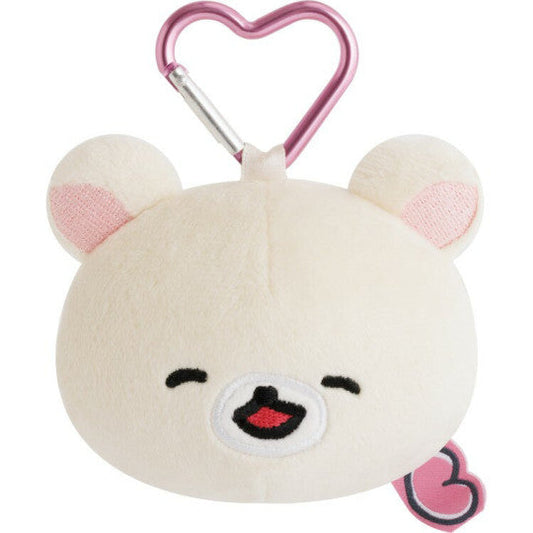 Rilakkuma JP Yuruyuru Poka Poka Series Plush Mirror Korilakkuma