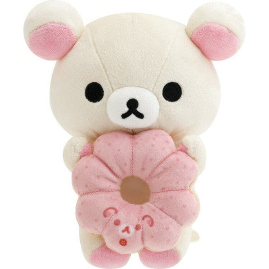 Rilakkuma x Mister Donut Donut Roll Plush Toy Korilakkuma MV27201