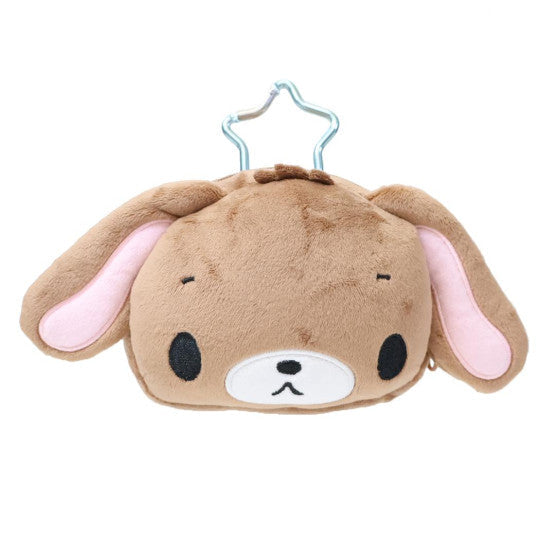 Sanrio JP Face-shaped Pouch with Carabiner - Sugarbunnies : Kurousa
