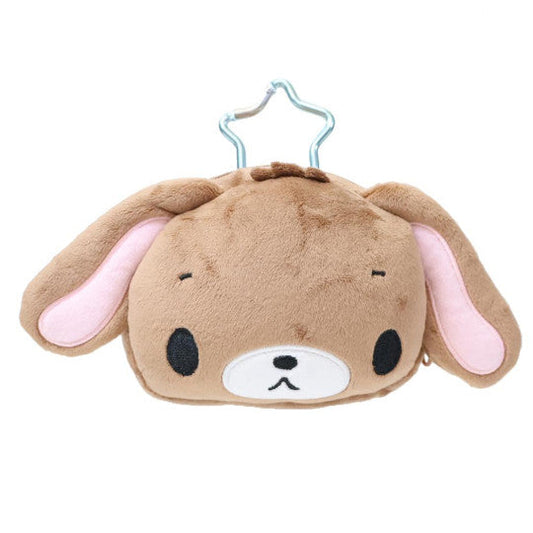 Sanrio JP Face-shaped Pouch with Carabiner - Sugarbunnies : Kurousa