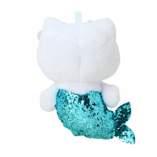 Plush Keychain Hello Kitty Glitter Mermaid Blue Ver. Sanrio