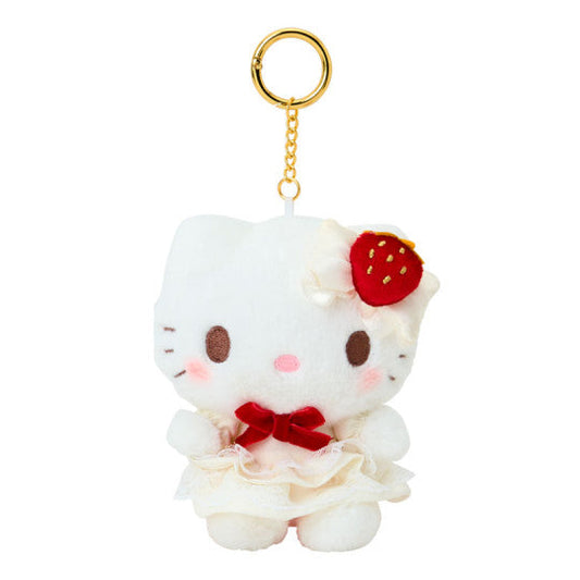 SANRIO JP Strawberry Shortcake Hello Kitty Plush Mascot