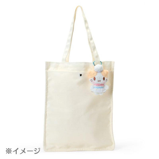 SANRIO JP marshmallow-like cat mascot with a carabiner(Chef)