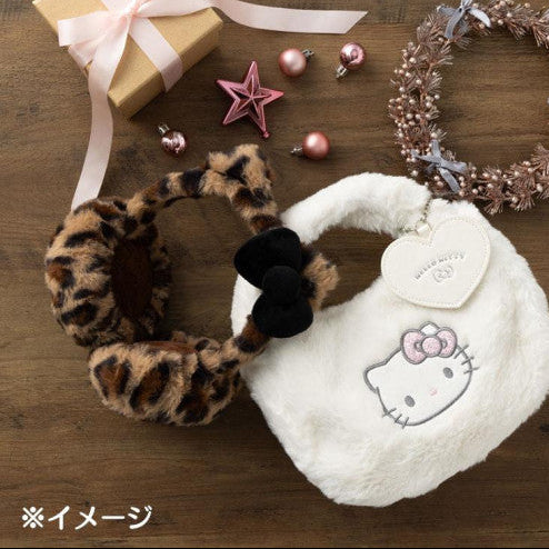 SANRIO JP Kuromi 2-way boa bag with charm