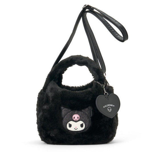 SANRIO JP Kuromi 2-way boa bag with charm