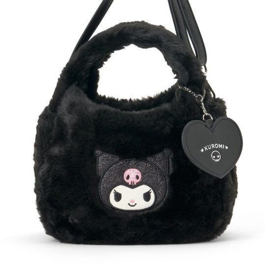 SANRIO JP Kuromi 2-way boa bag with charm