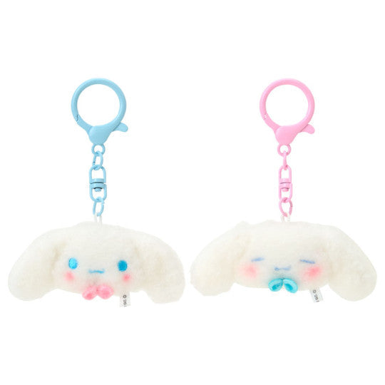 Sanrio JP Original Plush Mascot Keychain - Cinnamoroll : Matching Smiley Faces