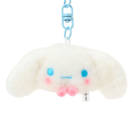 Sanrio JP Original Plush Mascot Keychain - Cinnamoroll : Matching Smiley Faces