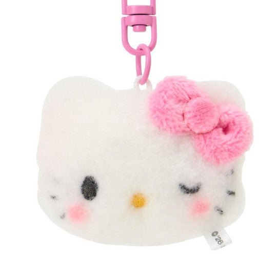 Sanrio JP Original Plush Mascot Keychain - Hello Kitty : Matching Smiley Faces