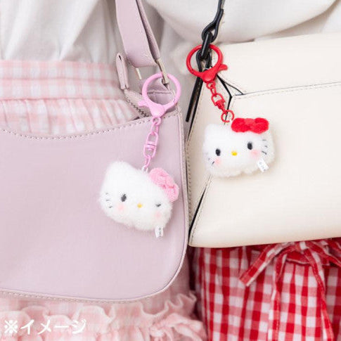 Sanrio JP Original Plush Mascot Keychain - My Melody : Matching Smiley Faces