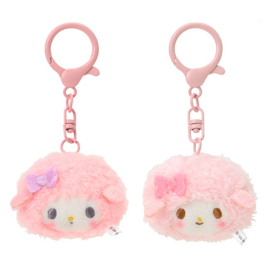 Sanrio JP Original Plush Mascot Keychain - My Sweet Piano : Matching Smiley Faces