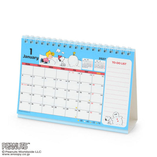 Snoopy JP Ring Calendar (M): 2027