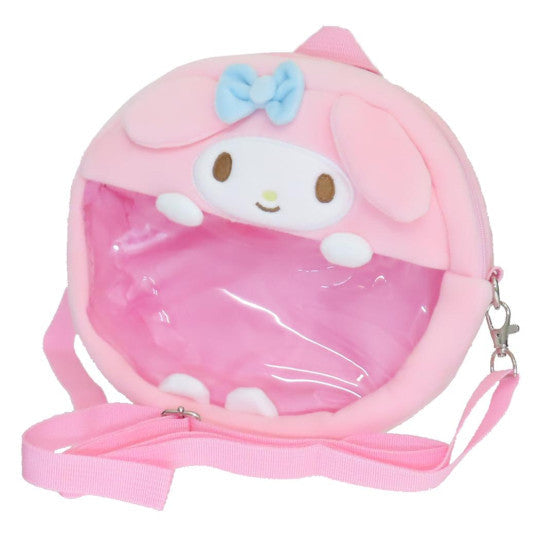 SANRIO JP 2-way Plush Clear Bag My Melody
