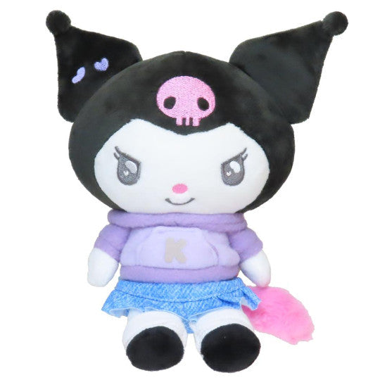 Sanrio JP Characters Heart-Pounding Memories Plush Toy Kuromi