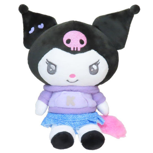 Sanrio JP Characters Heart-Pounding Memories Plush Toy Kuromi