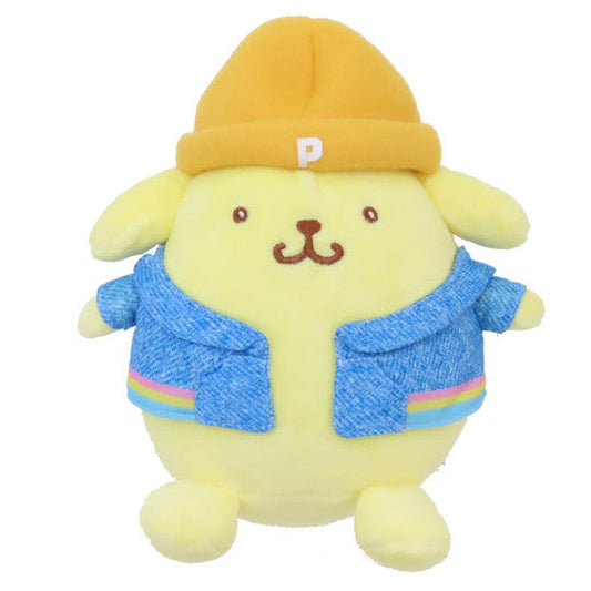 Sanrio JP Character Heart-pounding Memories Plush Doll-Pompompurin
